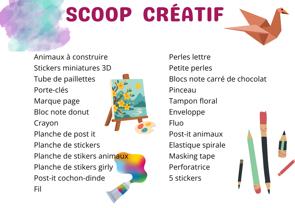 scoop créatif